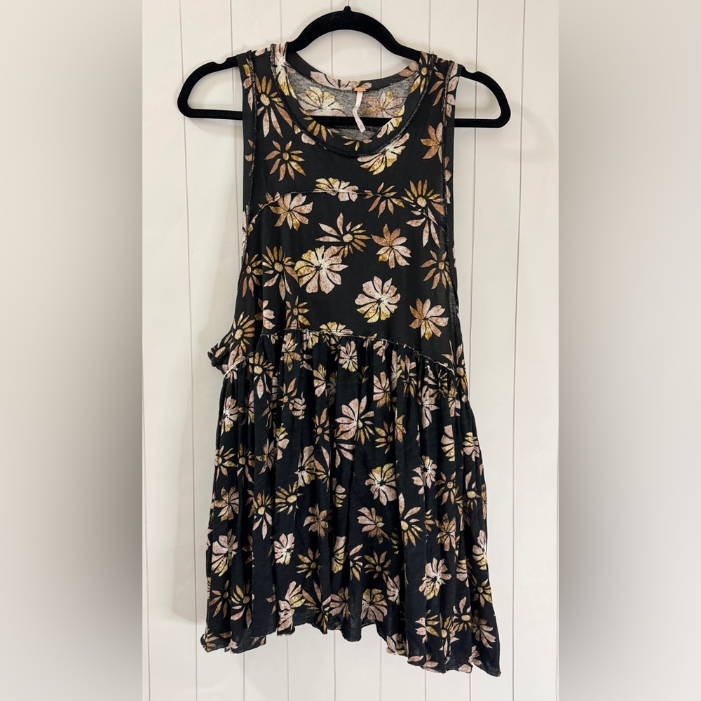 Free People Floral Tank Top XS